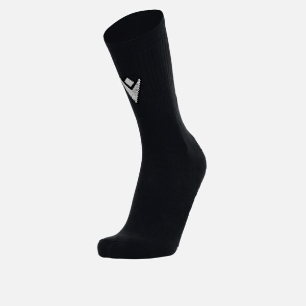 Macron Fixed socks kleuren zwart en wit
