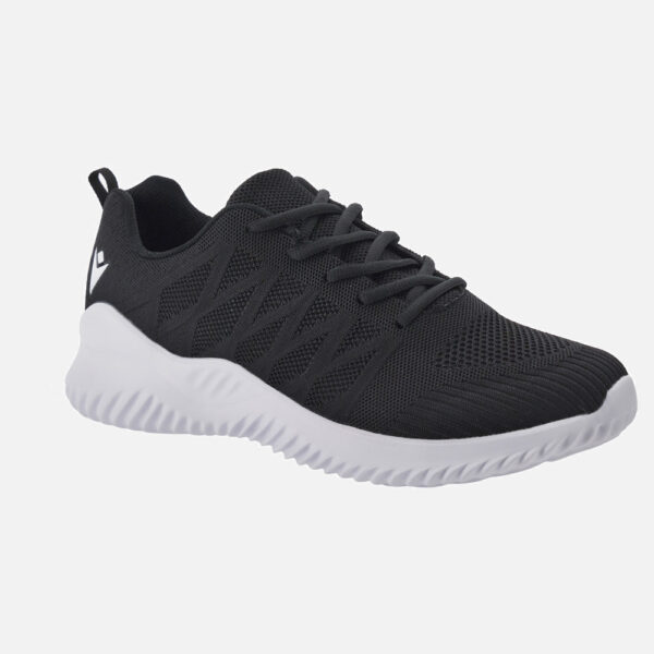 Macron Etesian sneakers kleuren zwart en wit